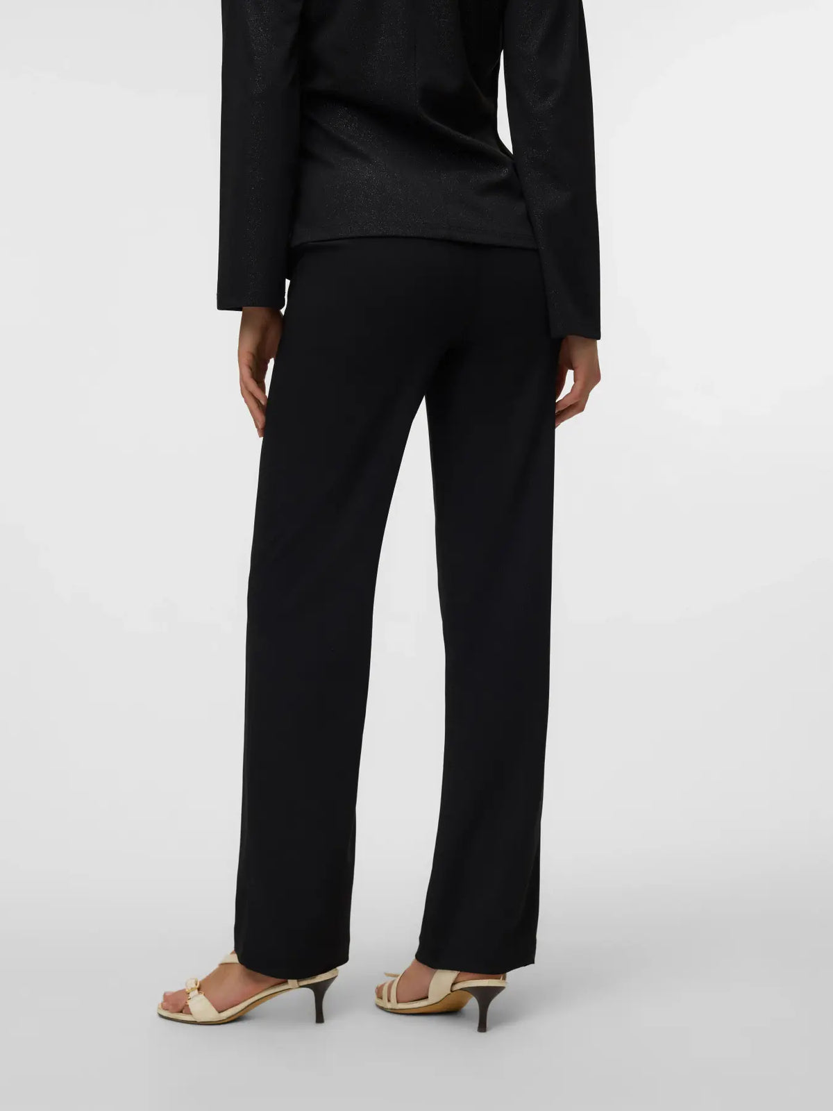 VMzamira MW Straight Party Pants Glitter