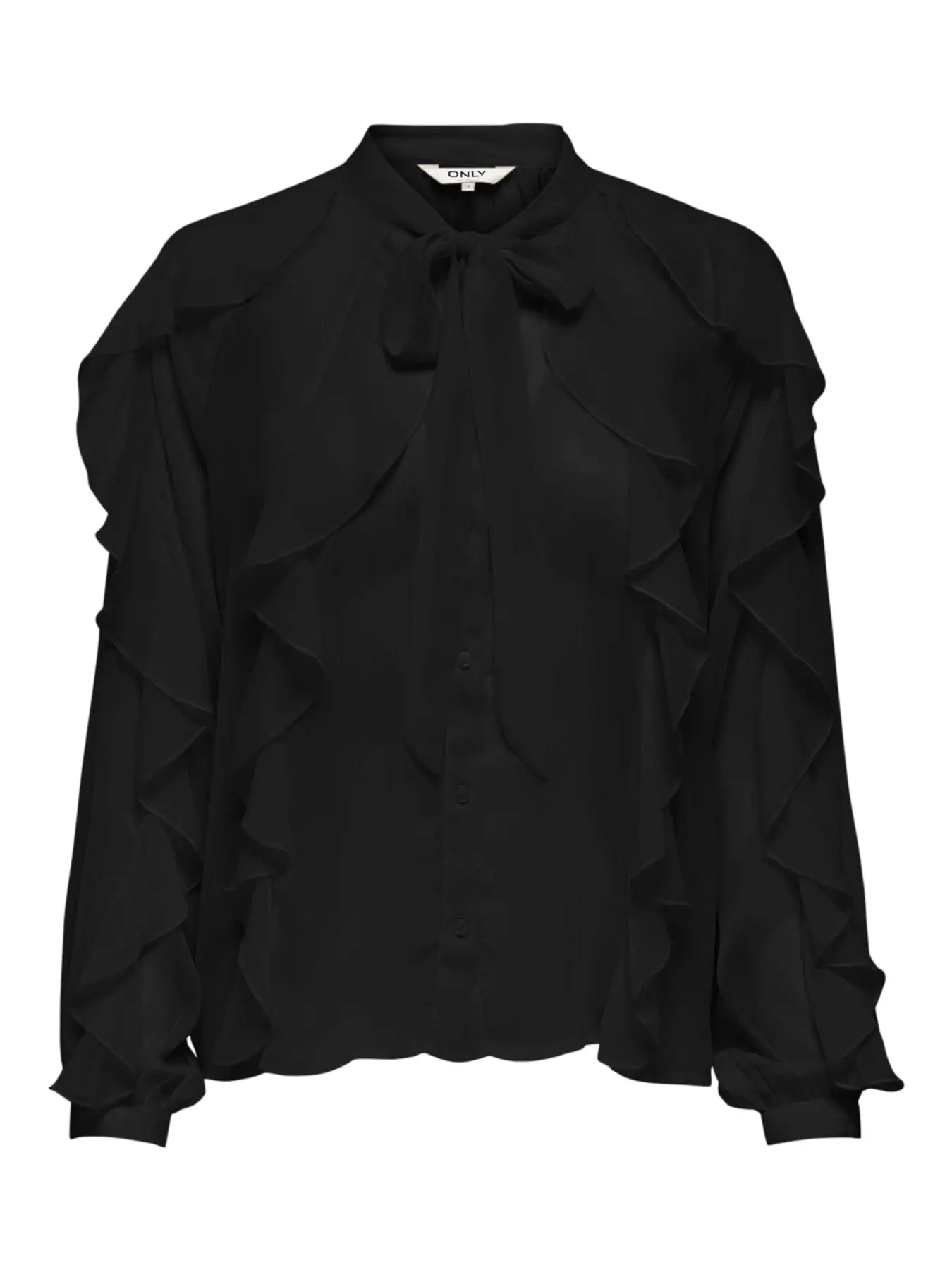 ONLTARYN LS ROMANTIC RUFFLE BLOUSE