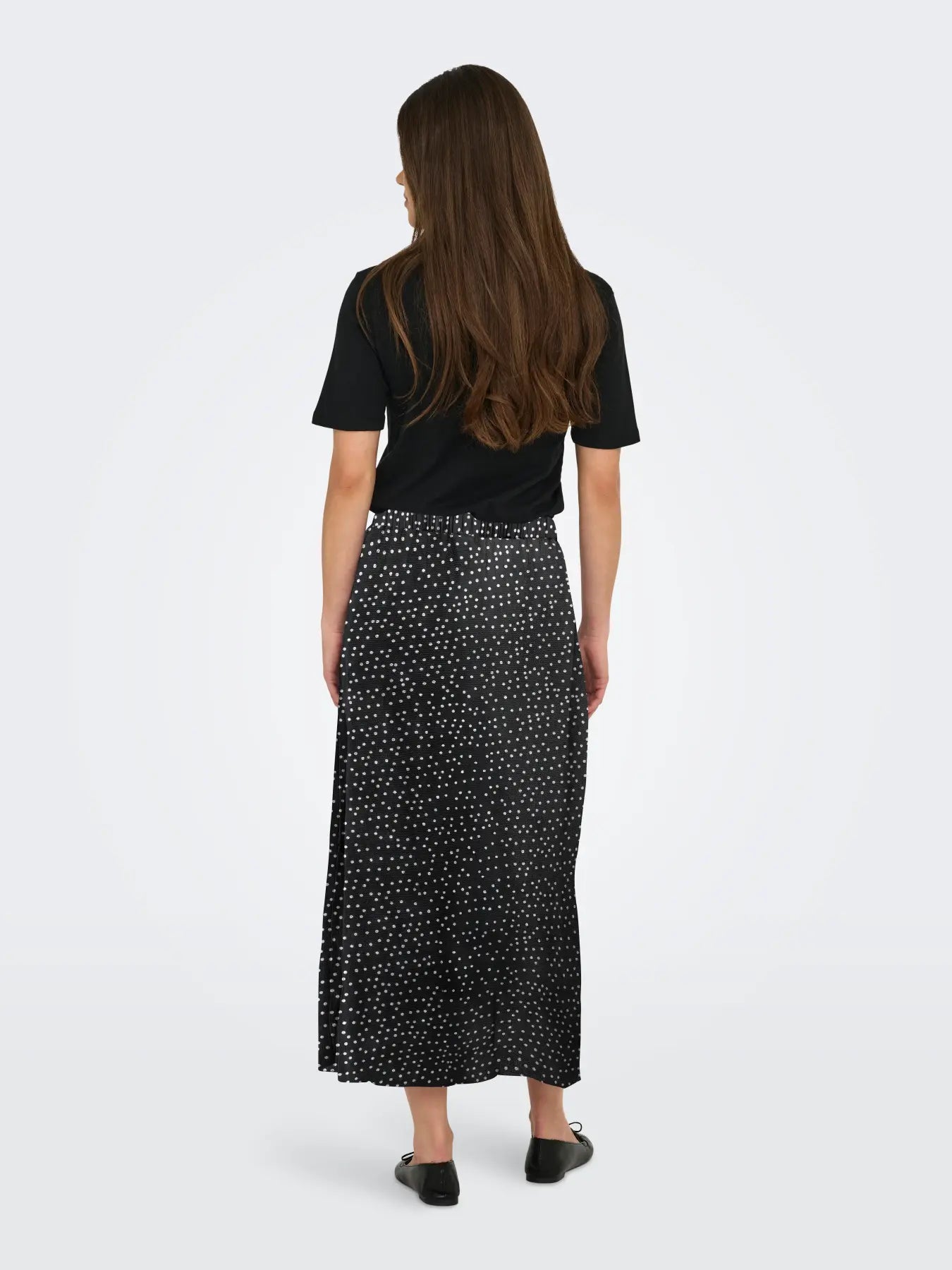 ONLNOVA LIFE VIS BUTTON SKIRT
