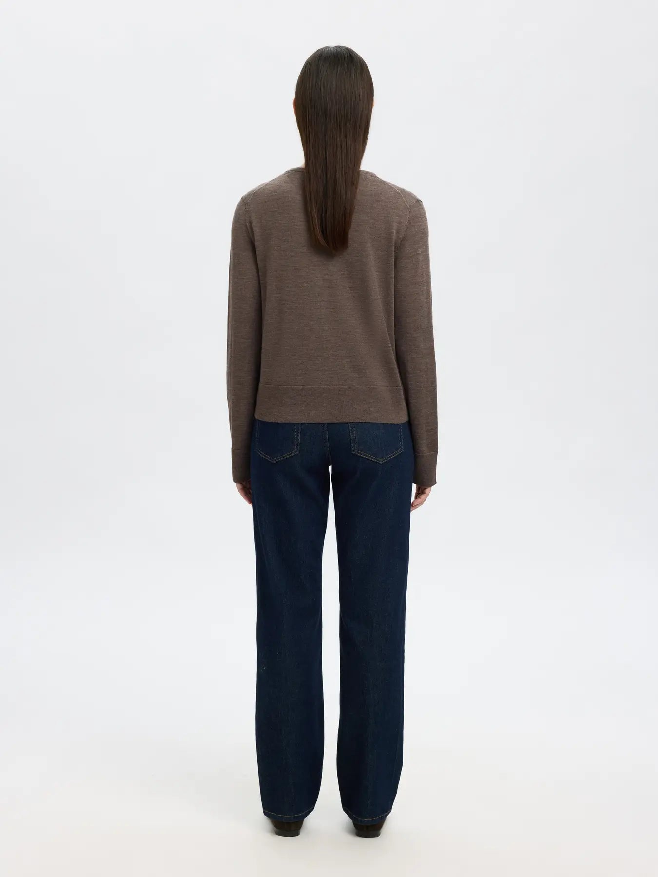 SLFTHEA LS KNIT MERINO CARDIGAN