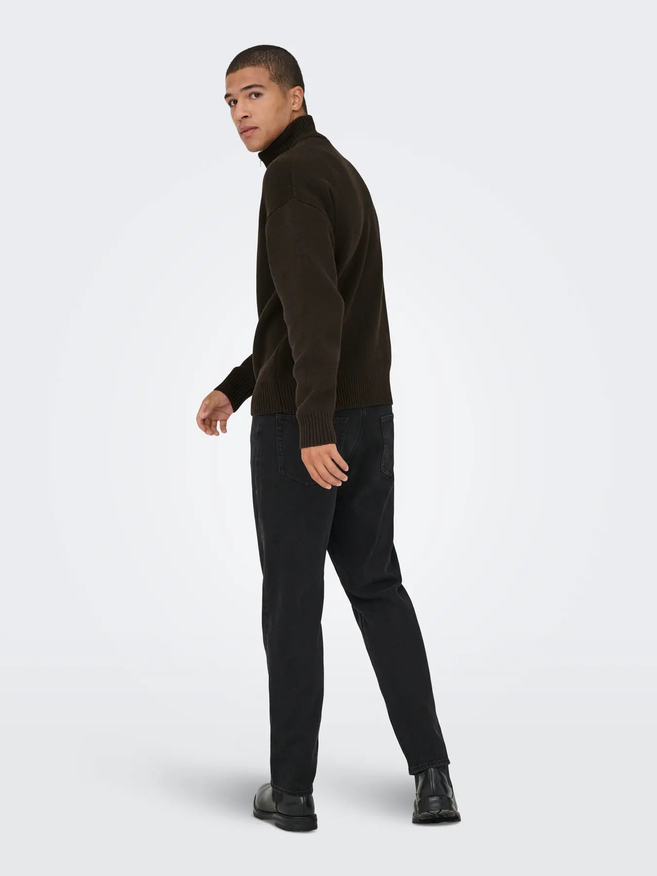 ONSBLAKE DS HIGH NECK CARDIGAN KNIT