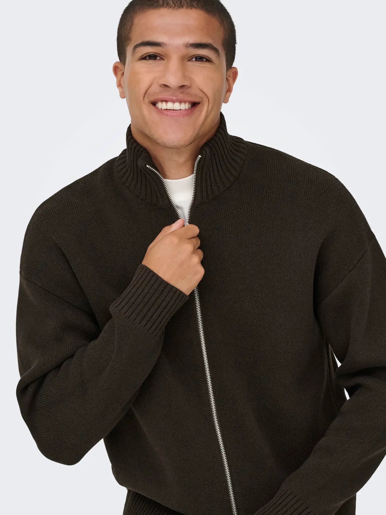 ONSBLAKE DS HIGH NECK CARDIGAN KNIT