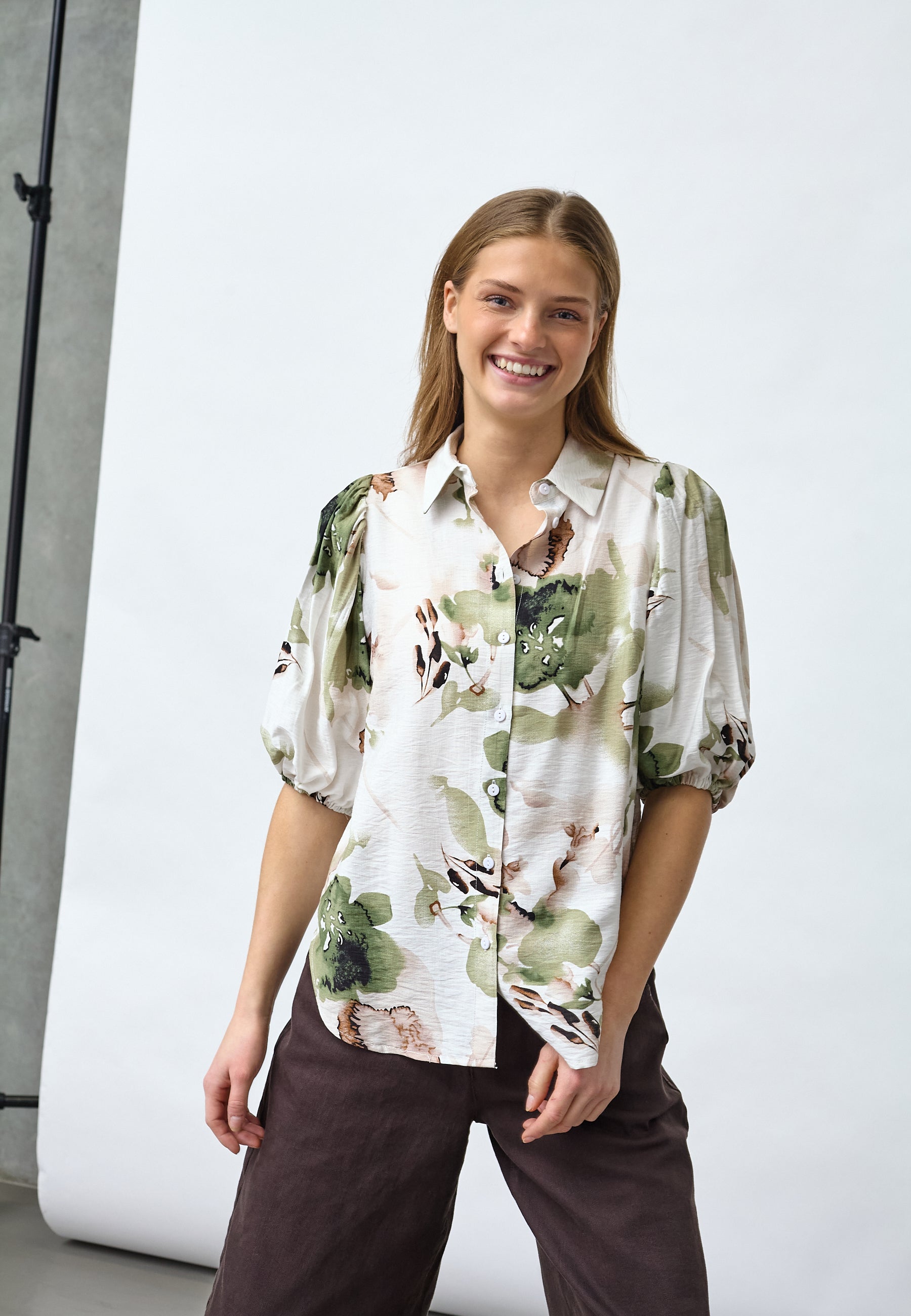 Ella shirt 81 Grön