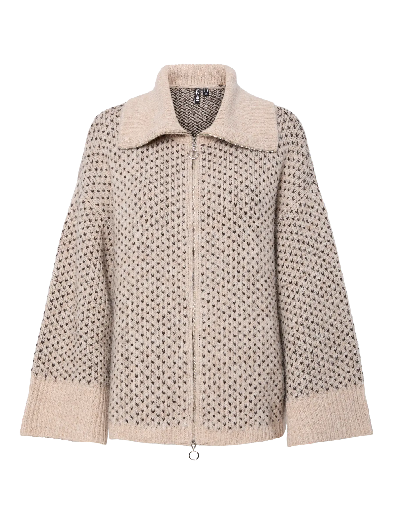 PCMORDIC LS LOOSE KNIT CARDIGAN