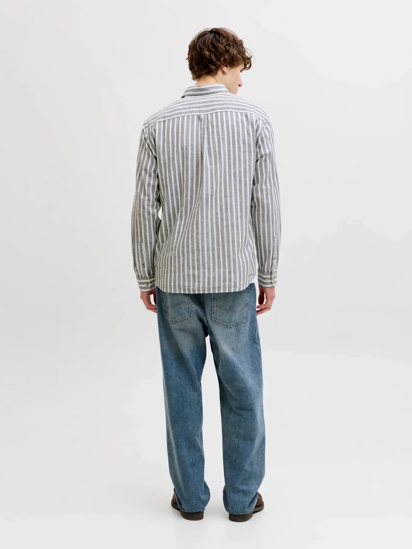 JJESUMMER LINEN BLEND SHIRT L/S