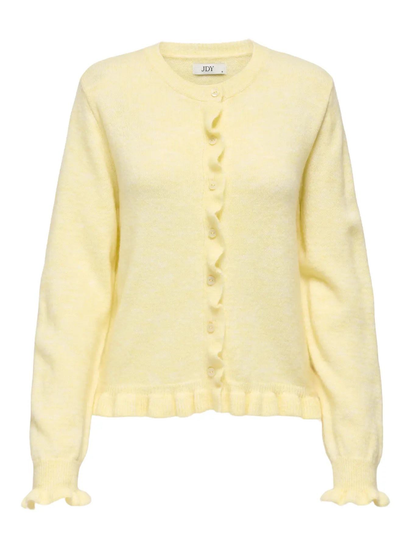JDYLETTY L/S ON FRILL CARDIGAN KNT
