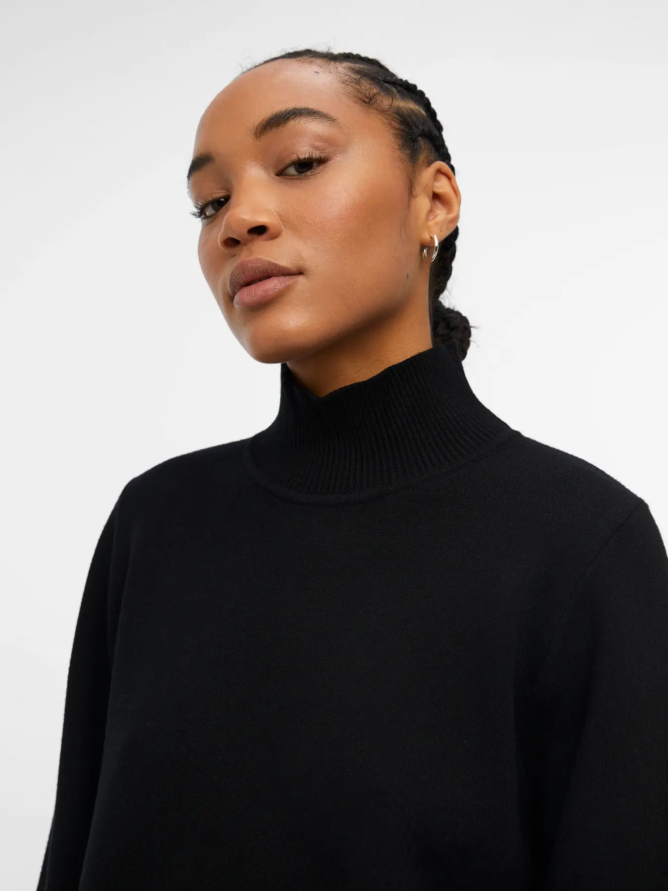OBJREYNARD HIGH NECK PULLOVER