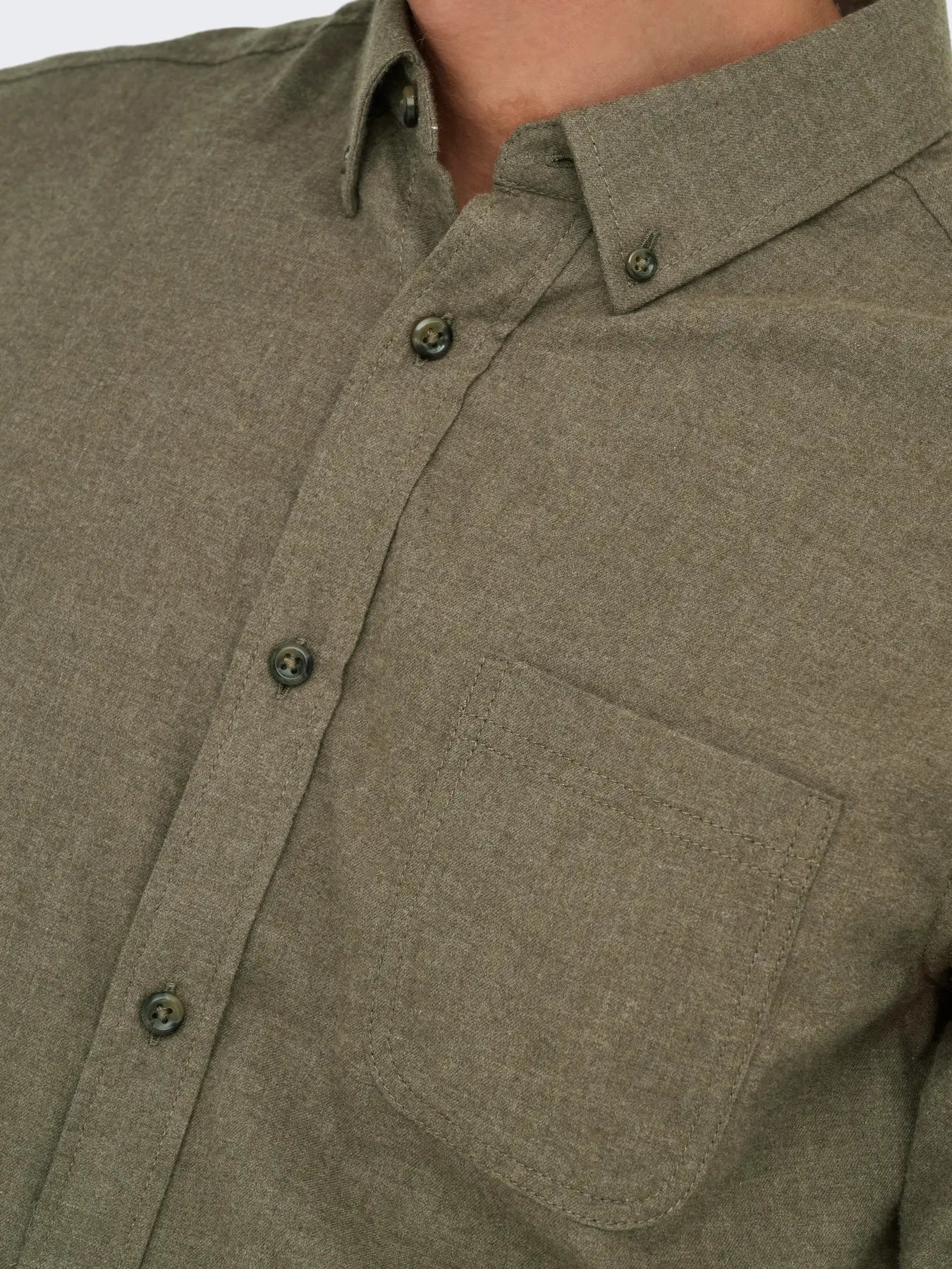 ONSROAD LIFE REG MELANGE LS SHIRT