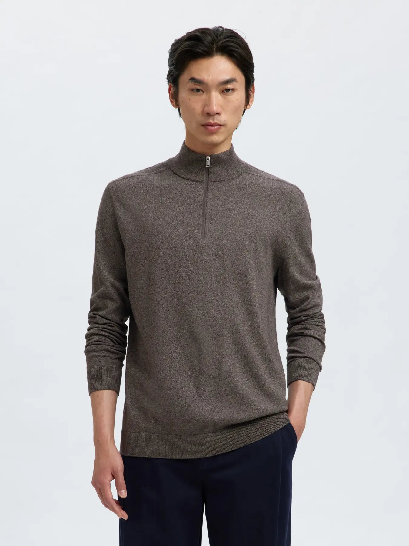 SLHBERG LS HALF ZIP