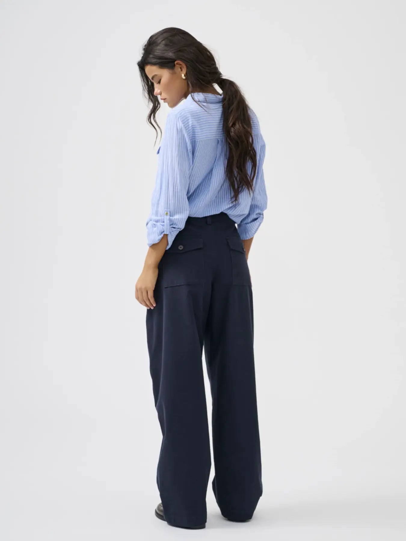 ONLCLAIR MW BARREL PANT PNT