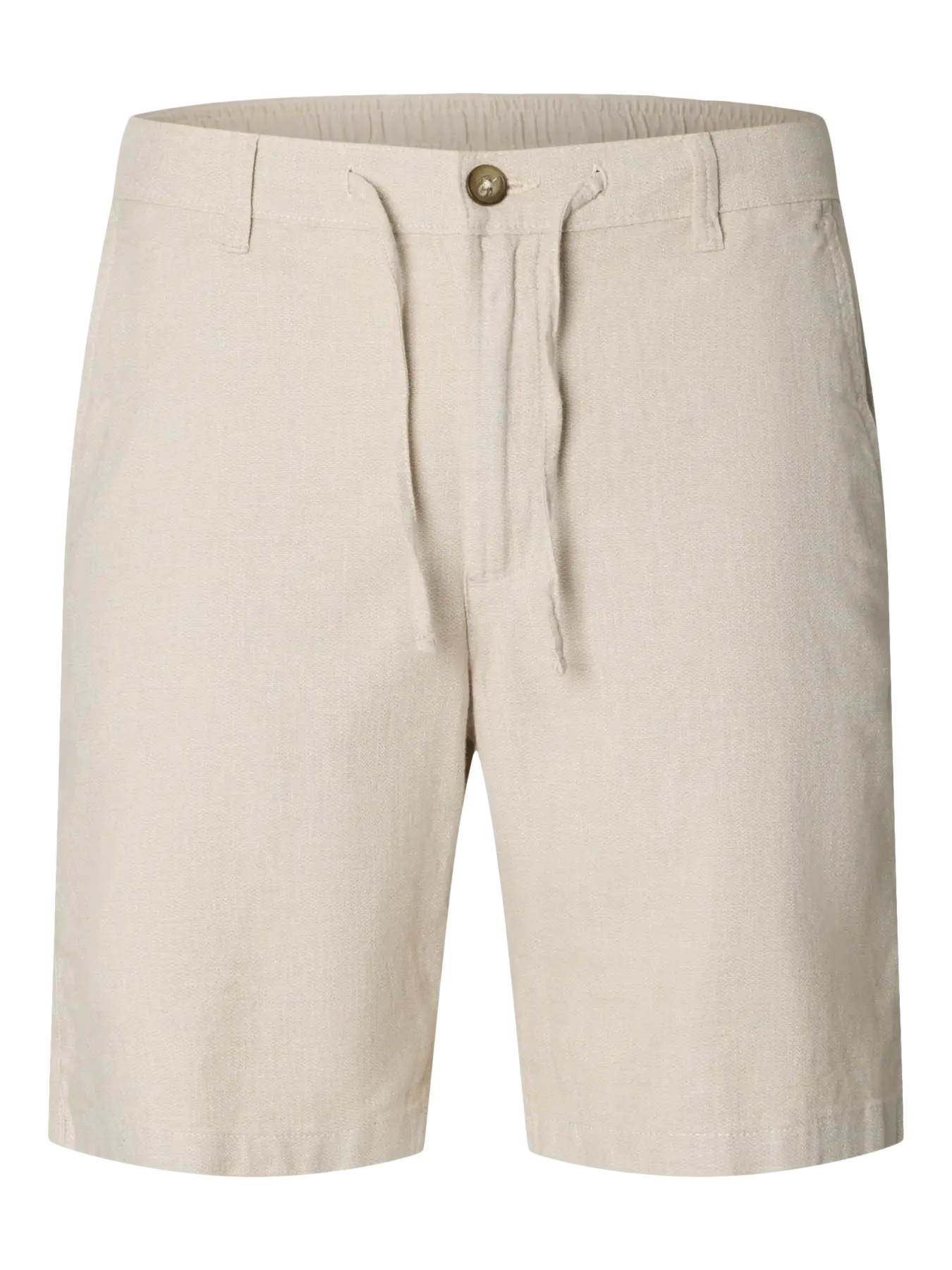 SLMREGULAR-BRODY LINEN BLD SHORTS