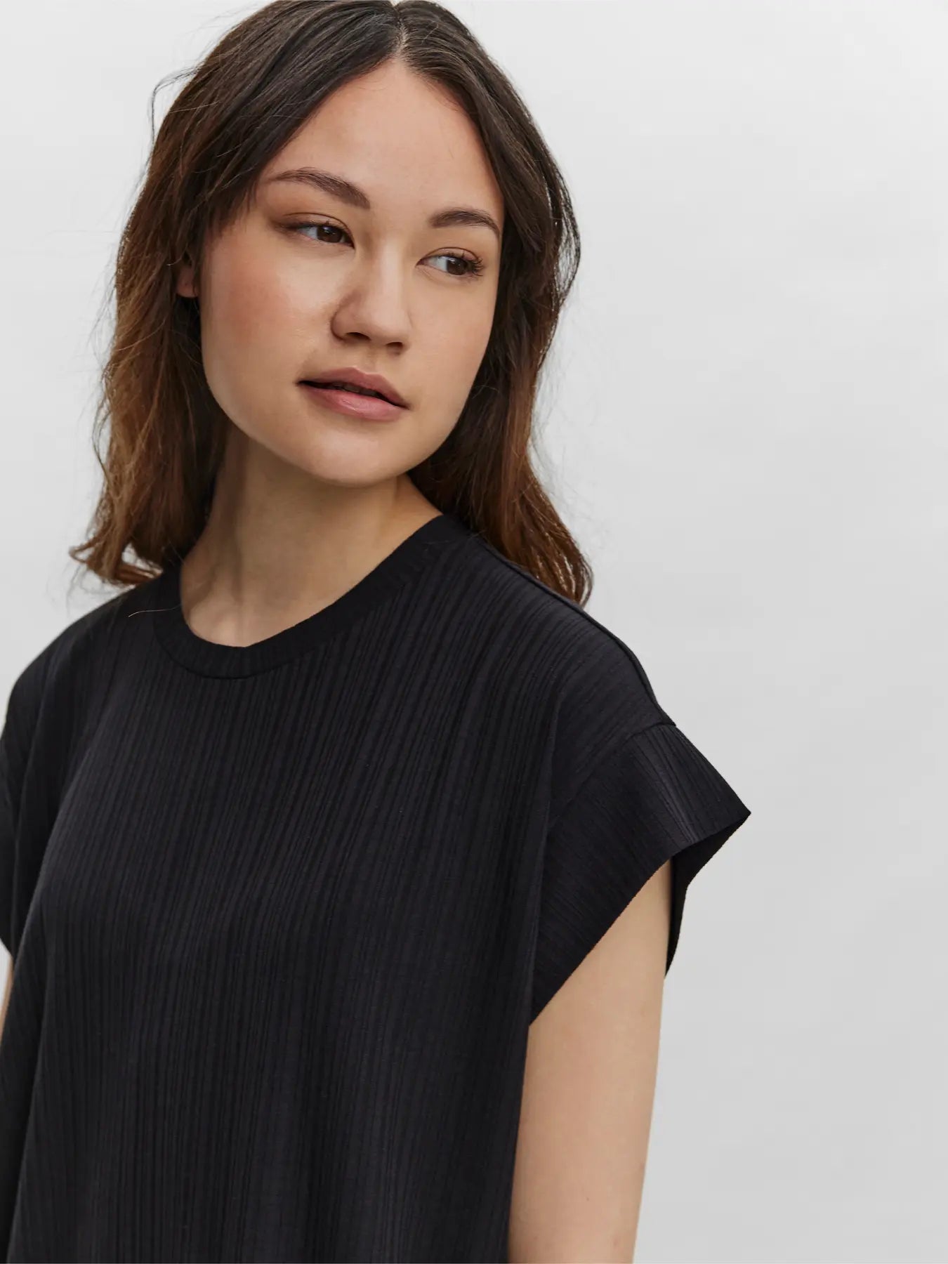 AWPHOENIXY CAP SLEEVE CALF DRESS