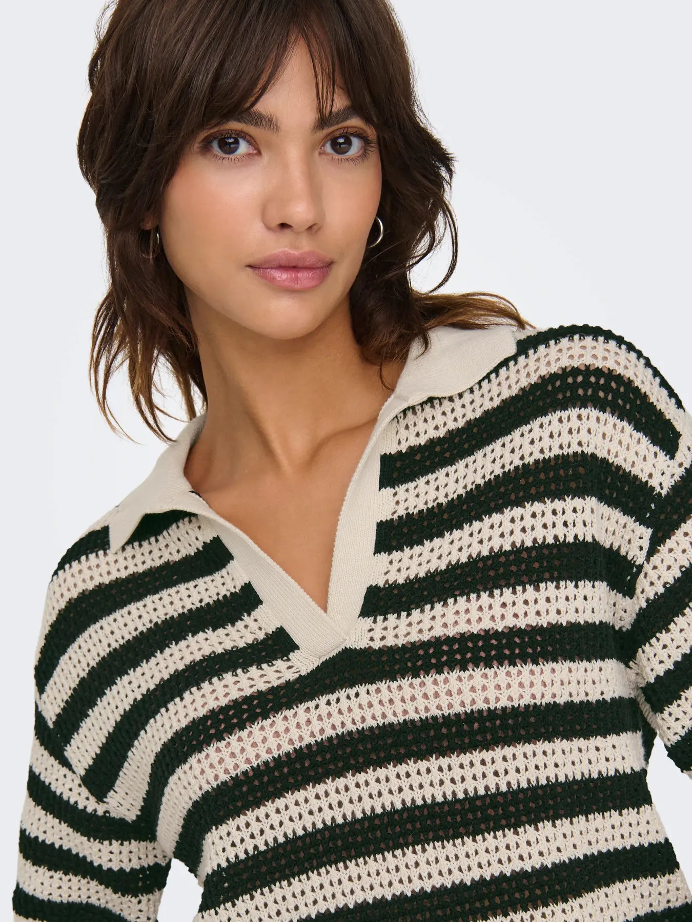 JDYTIKKA S/S POLO PULLOVER KNT