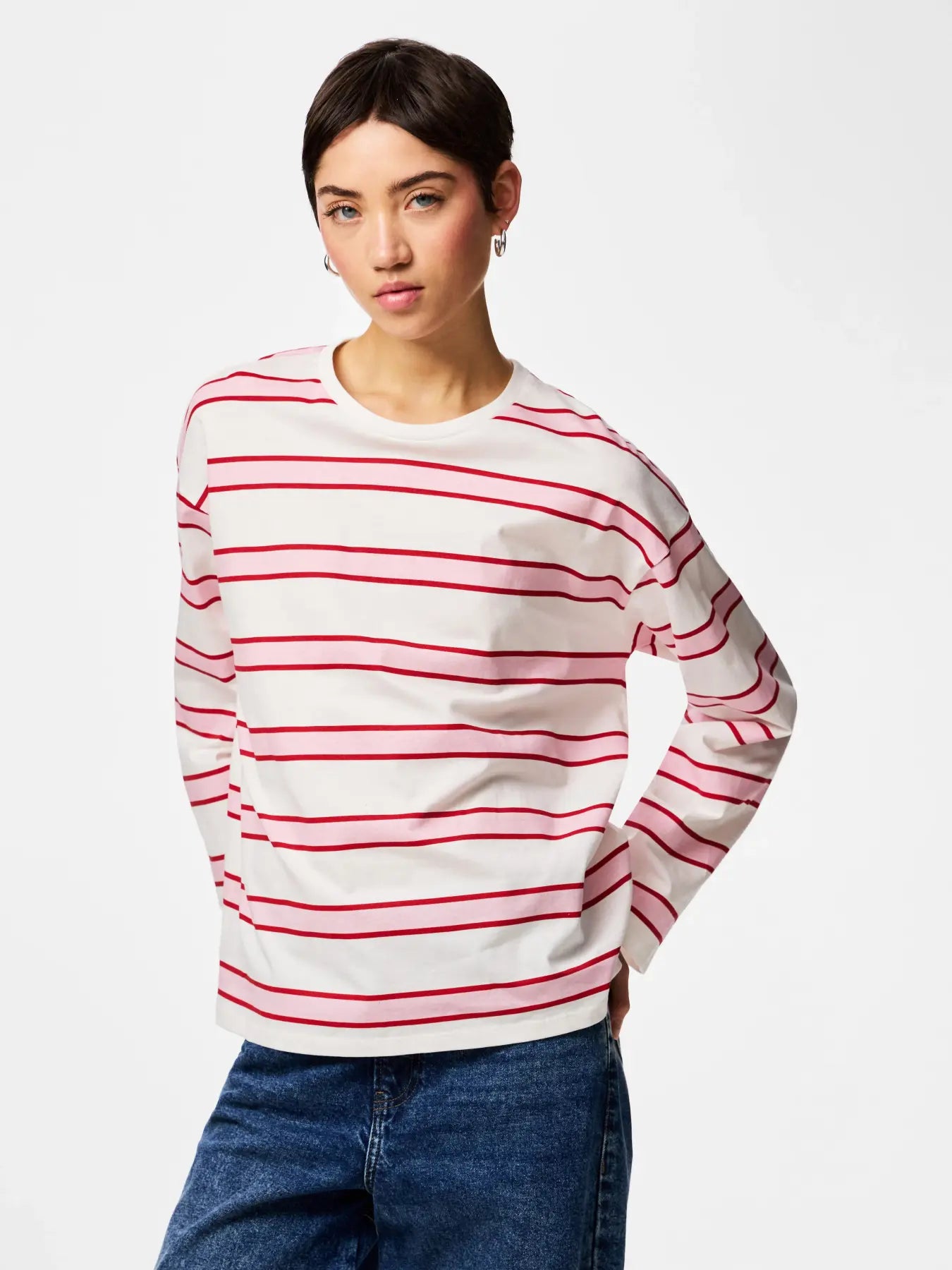 PCMILA LS LOOSE TEE JRS