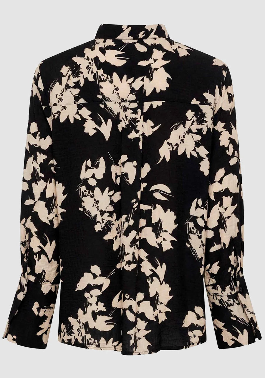 ne Shirt - Black w/Cream