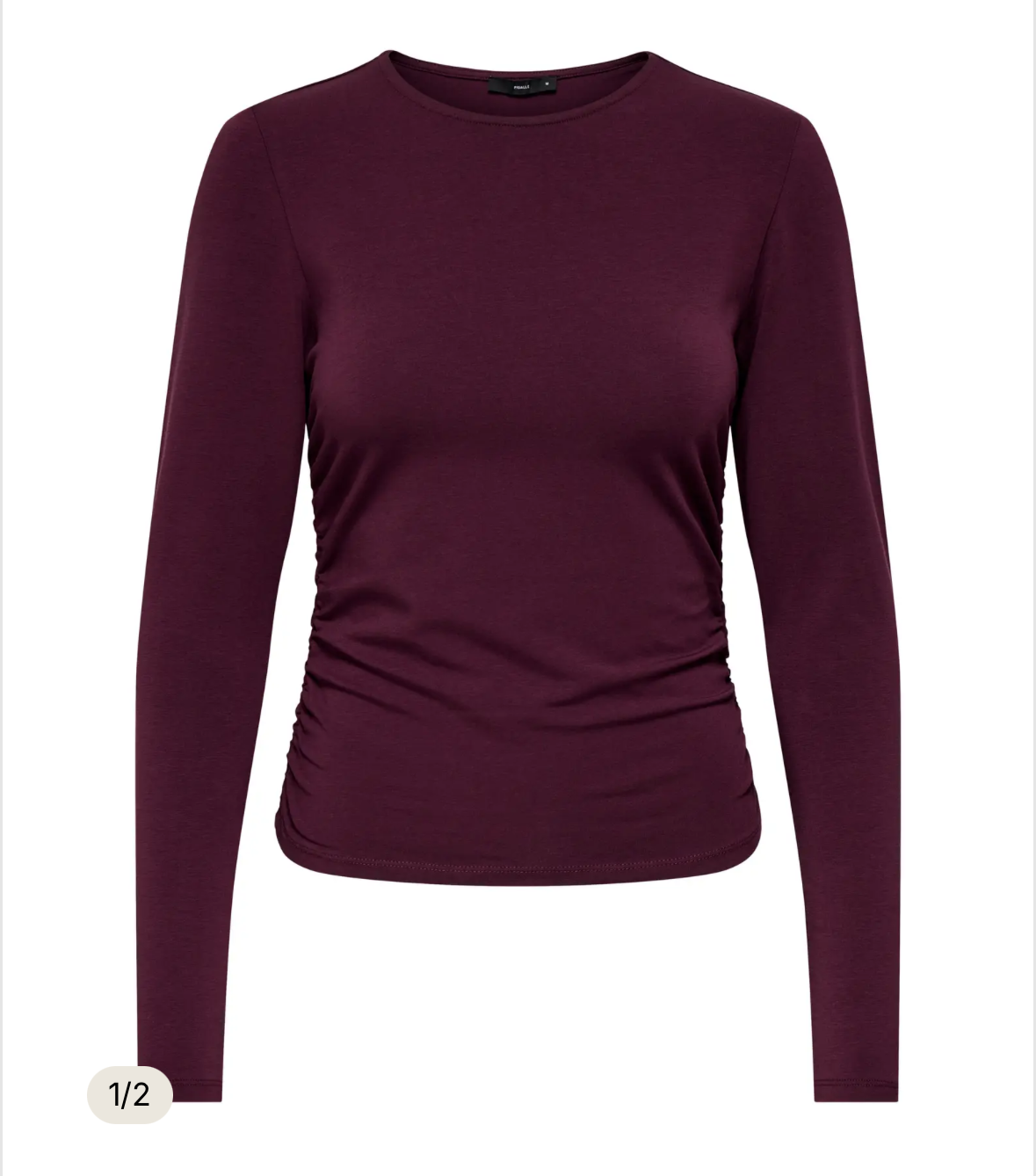 ONLMIRA LIFE L/S RUCHING TOP JRS
