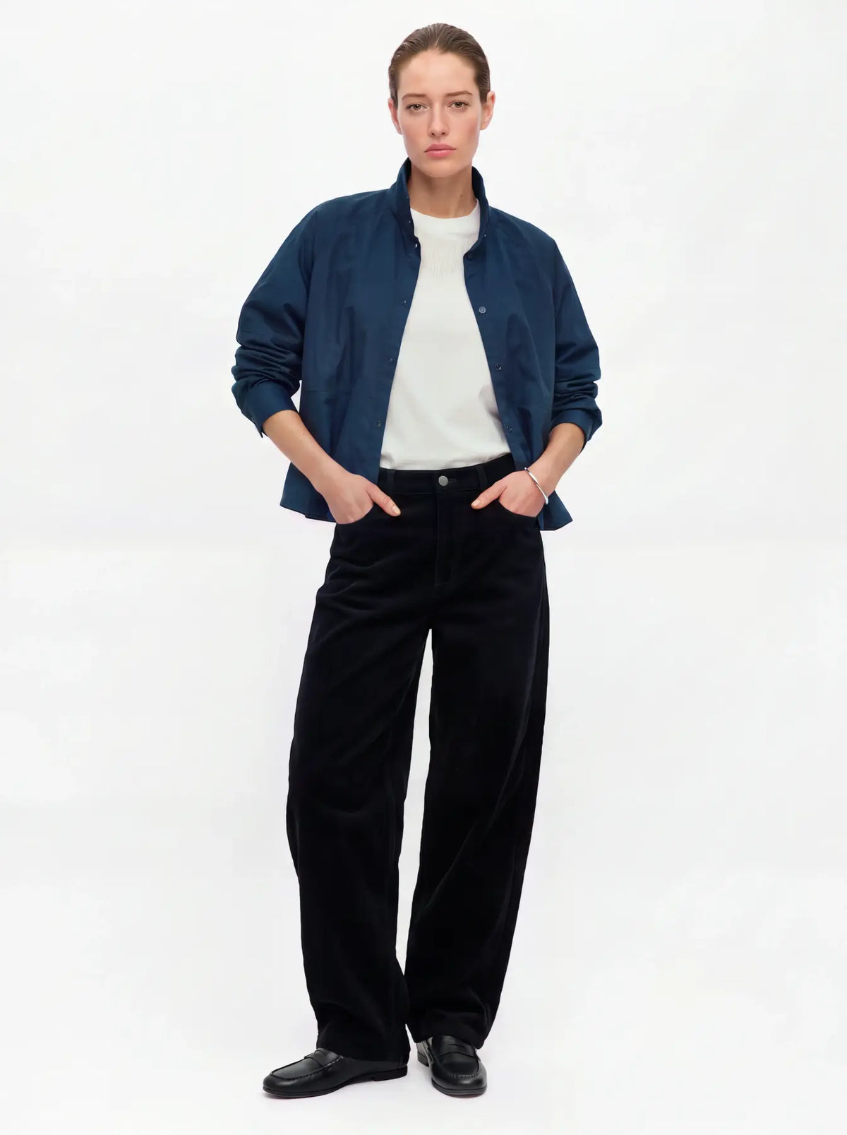 Objorbal L/S Re High Neck Shirt