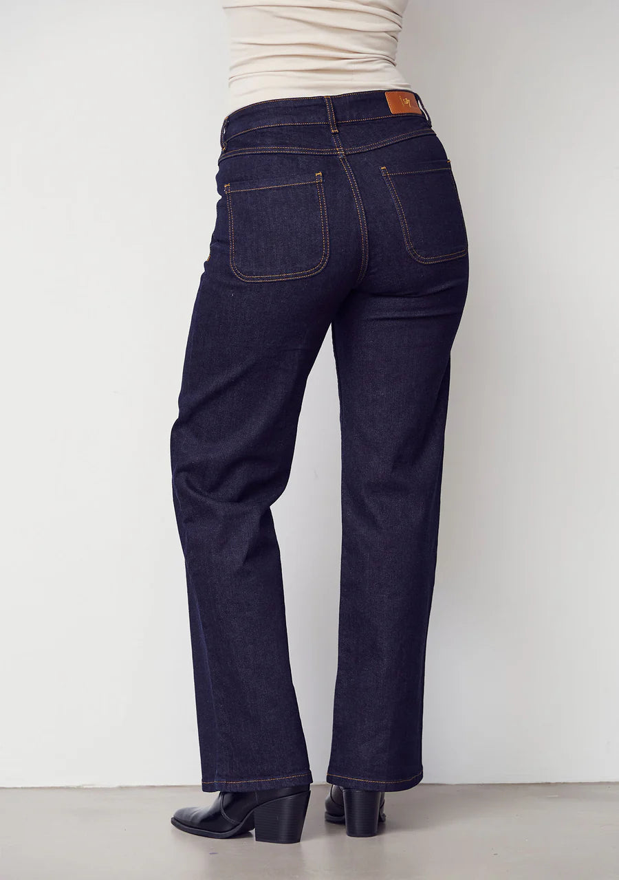 Bologna New Jeans - Unwashed Denim