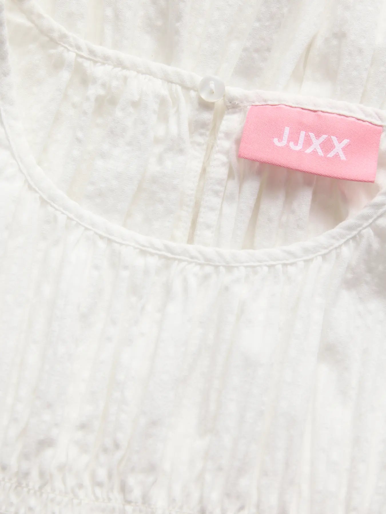 JXLINA SEERSUCKER LS SMOCK BLOUSE WVN