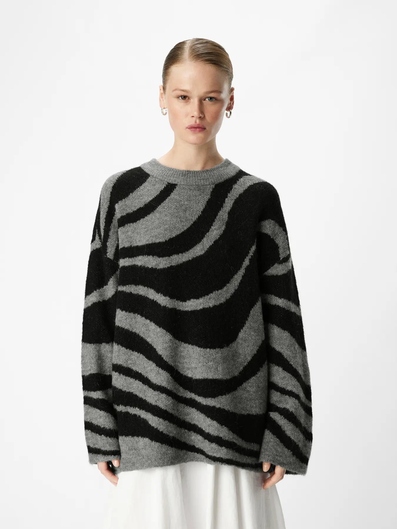 OBJDIANA LO L/S KNIT PULLOVER