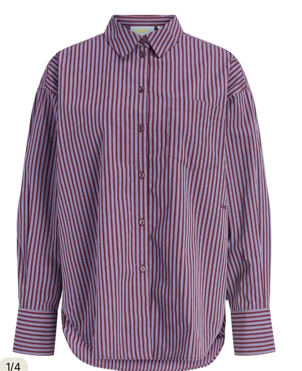 JXJAMIE LS RELAXED POPLIN SHIRT