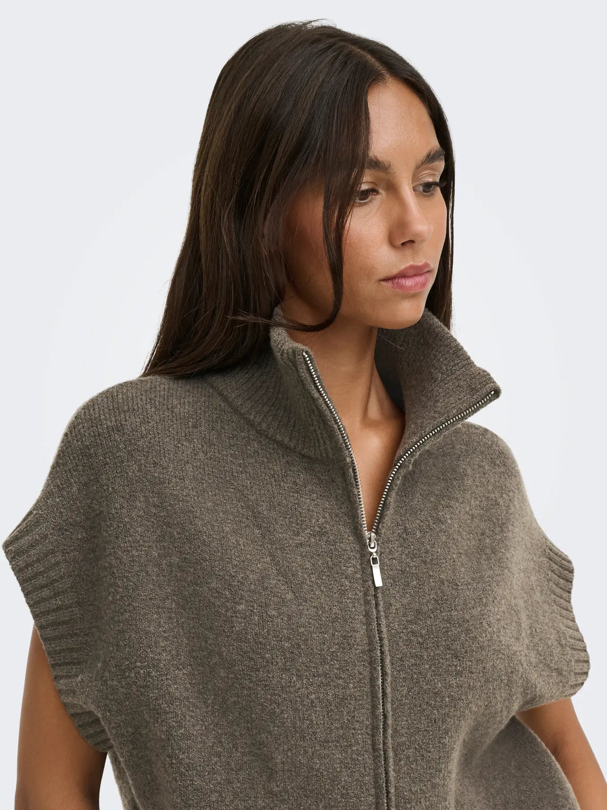 JDYLEA 2 WAY ZIP VEST