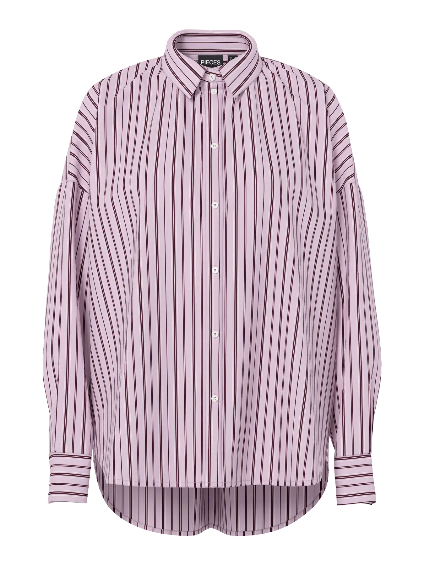 PCRIPPA LS OVERSIZE SHIRT