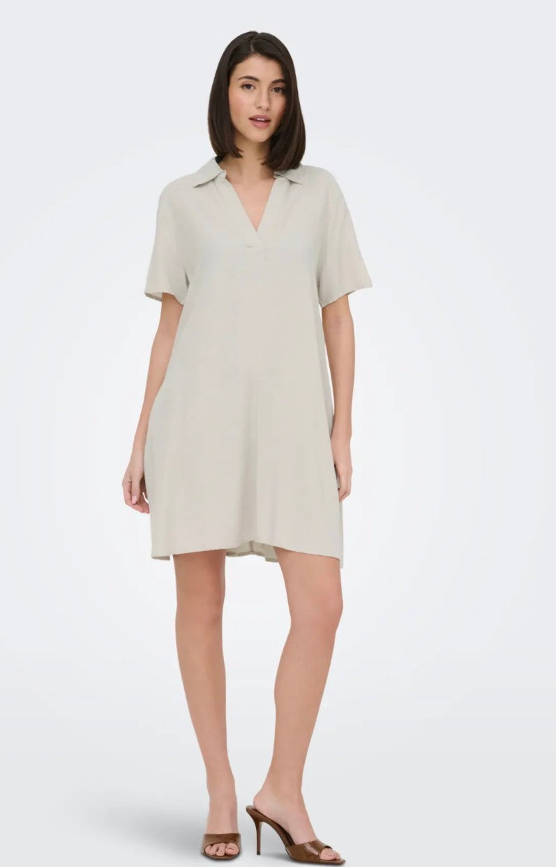 JDYCAYA LINEN S/S DRESS