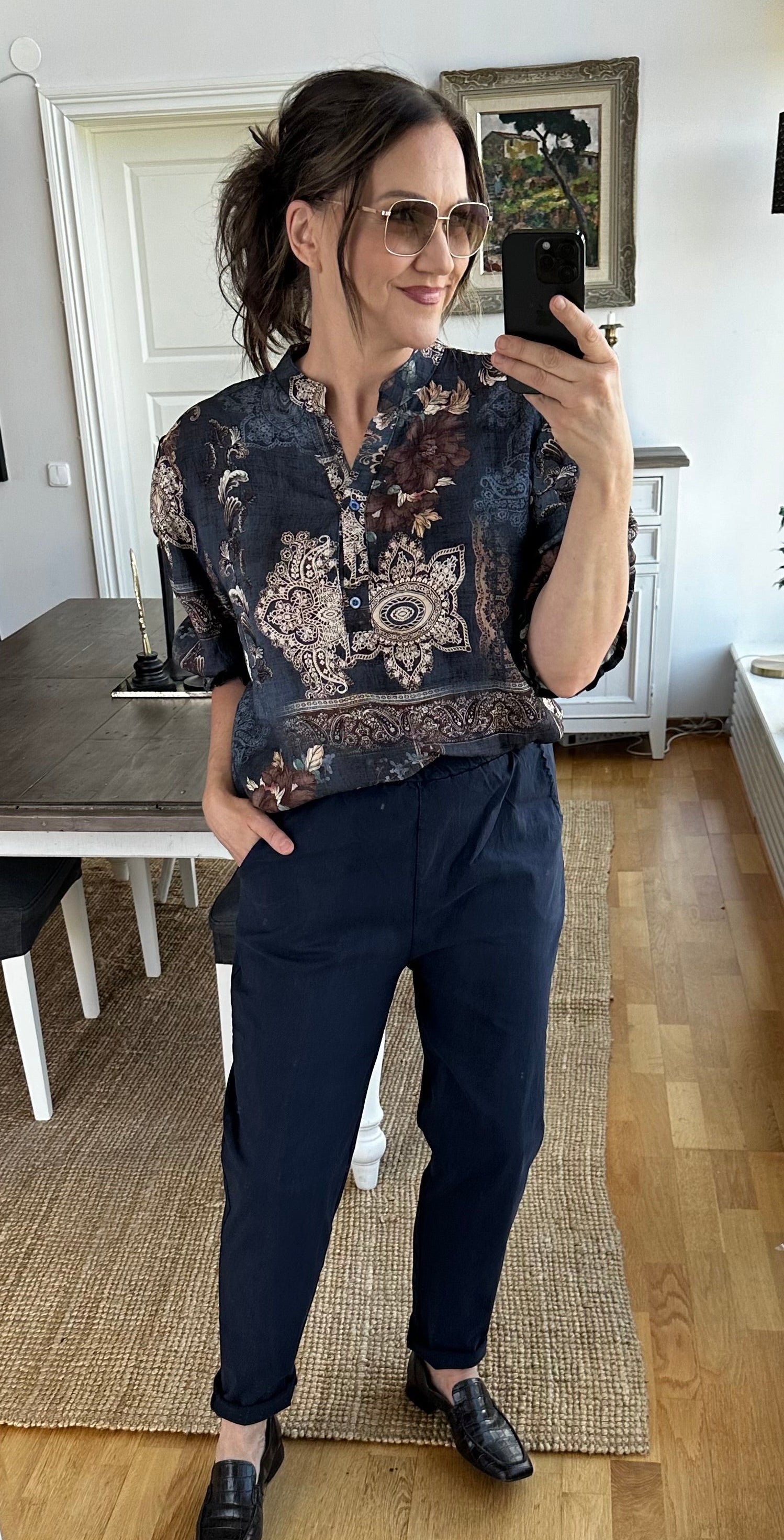LINE CHINO PANTS