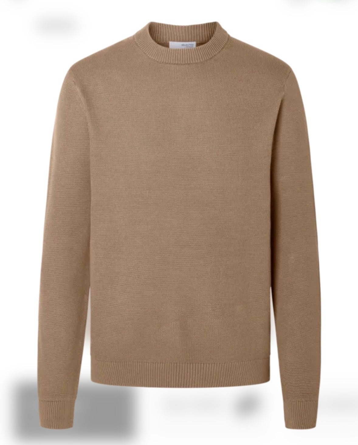 SLHDANE KNIT STRUCTURE CREW NECK