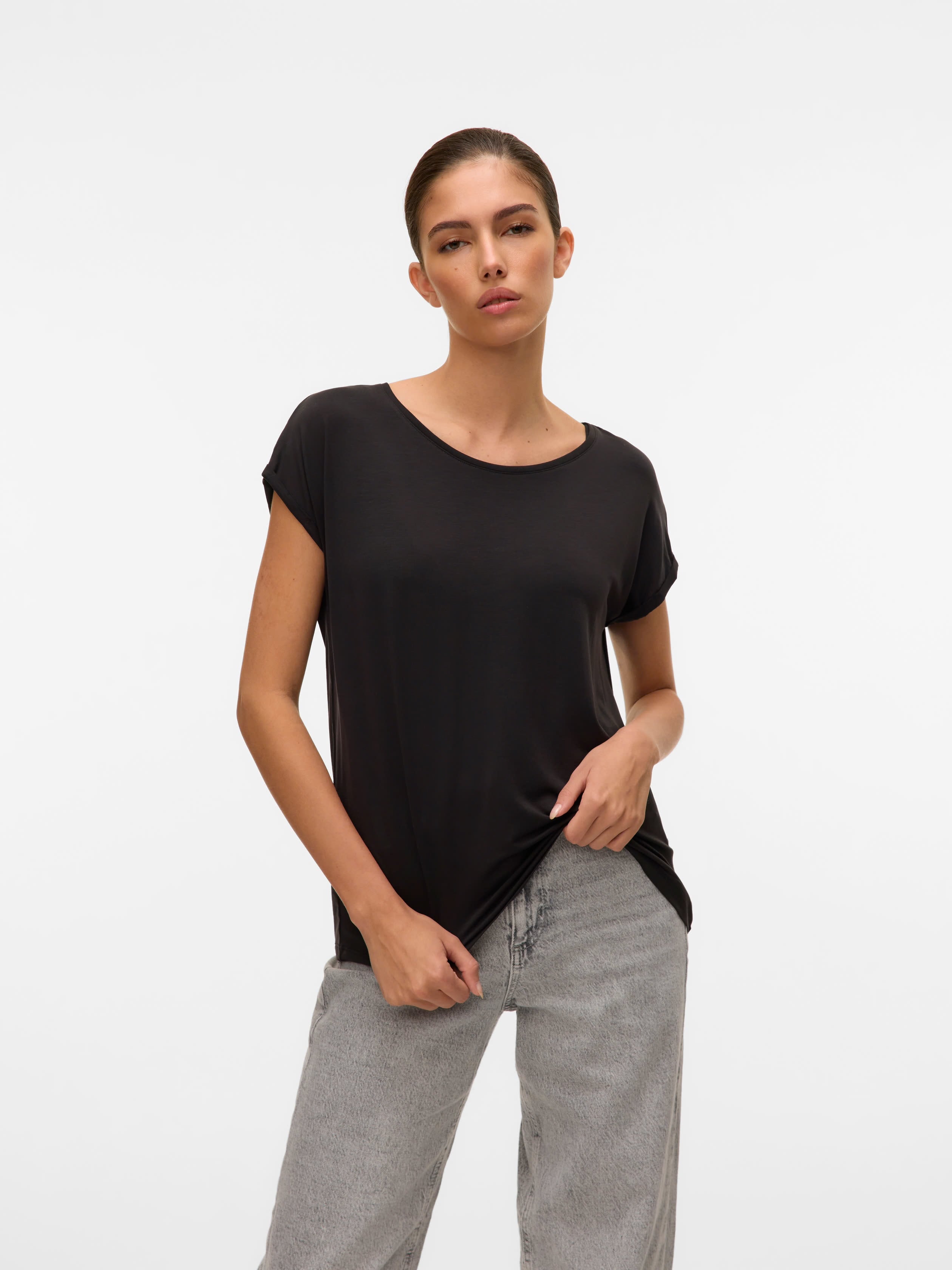 VMAVA PLAIN SS TOP JRS