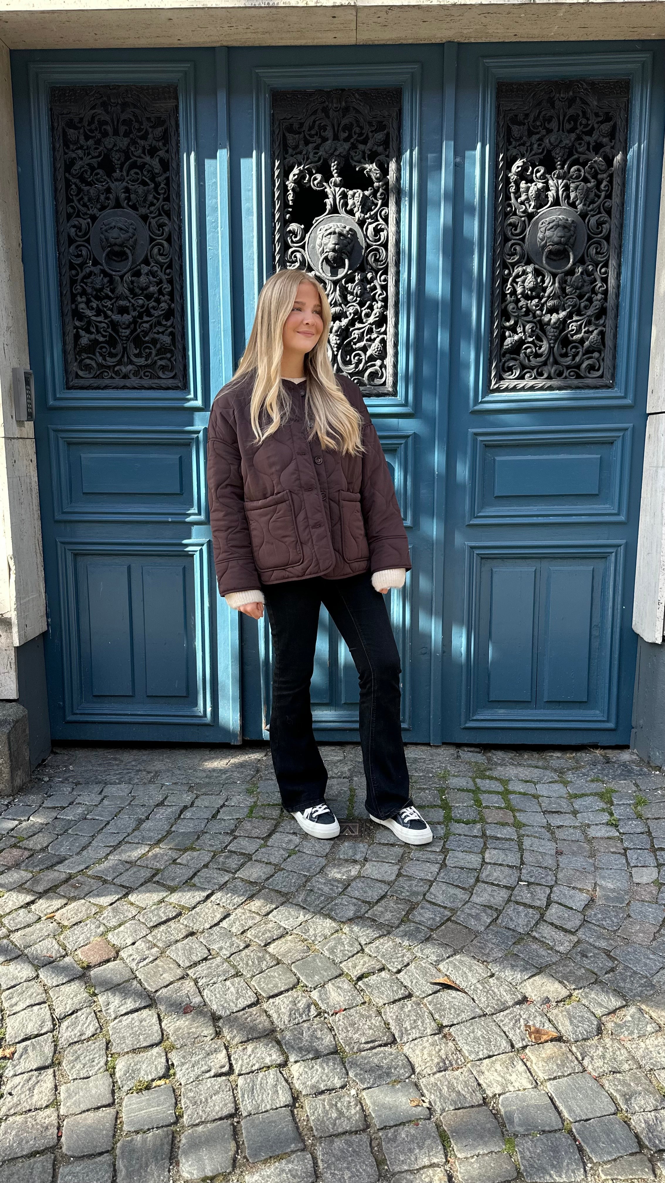 OBJALLIE LS LO QUILTED JACKET