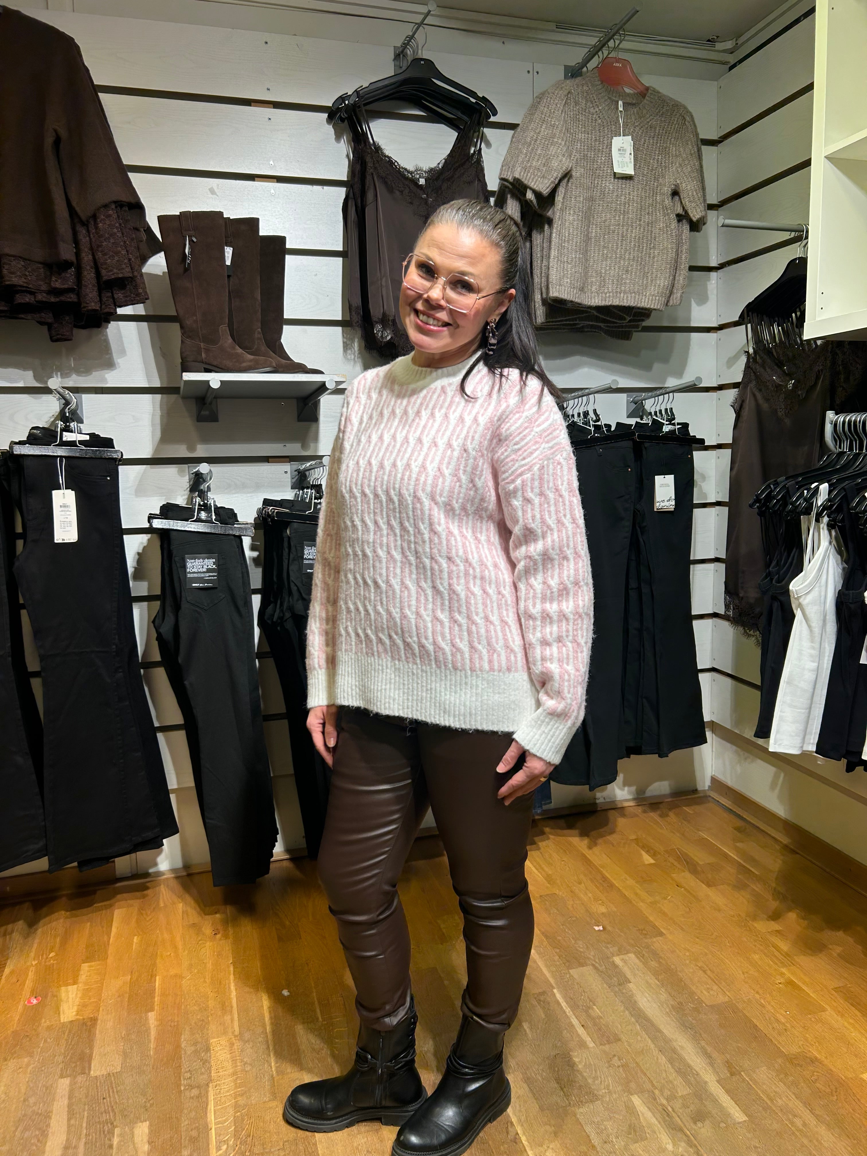 Coated jeans m knapp