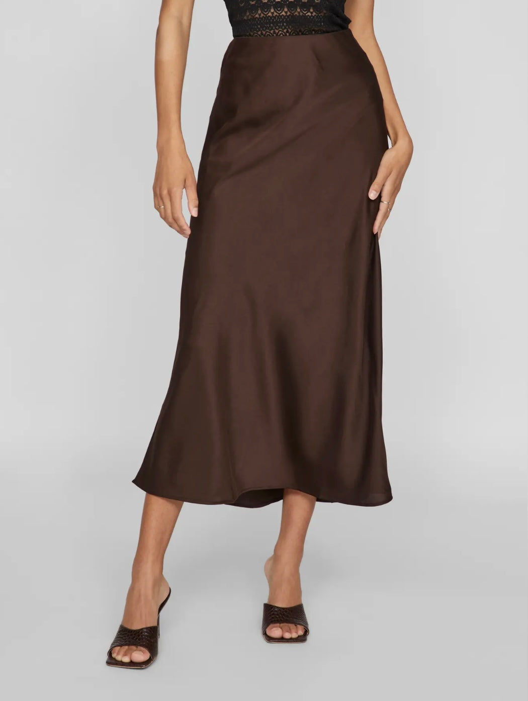 VIELLETTE HW MIDI SKIRT