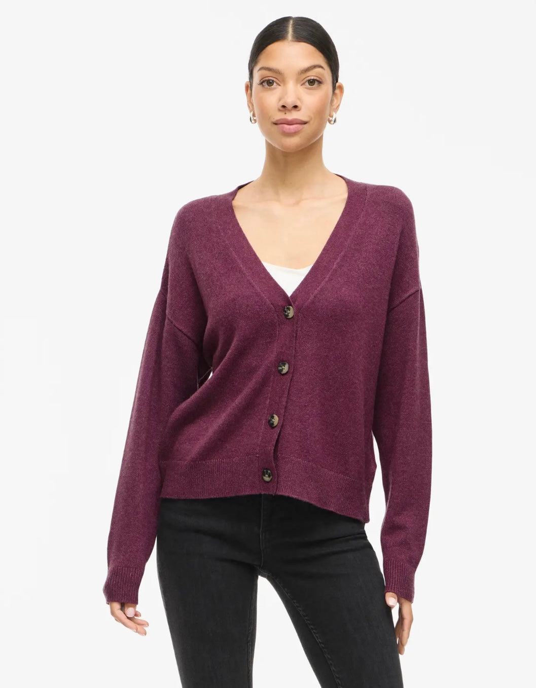 VIRIL V-NECK KNIT CARDIGAN