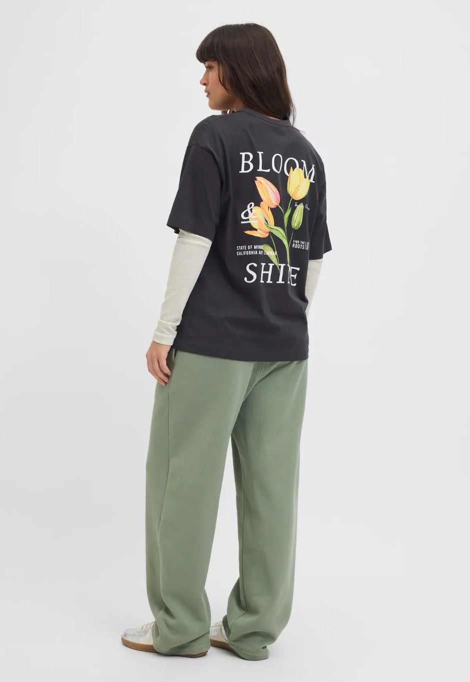 JXSANDRA LOOSE TEE STRL. L