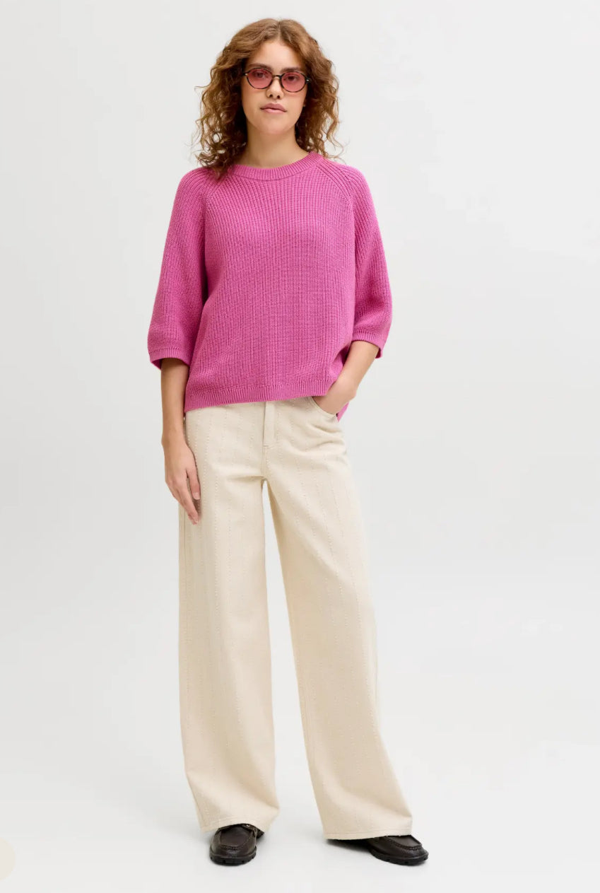 JXMARGE TWIST SS CREW NECK KNIT