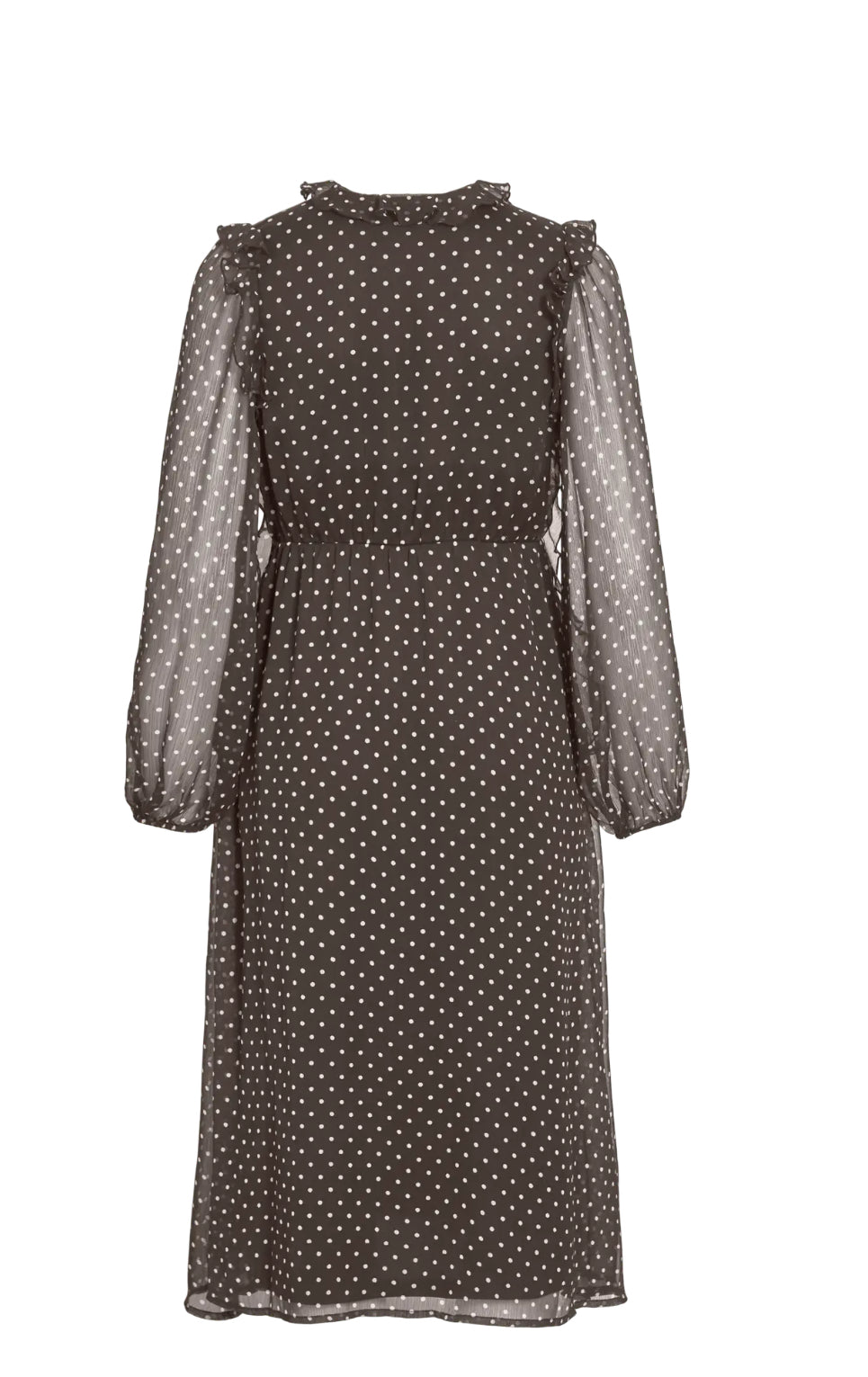 VIHARLEY L/S MIDI DRESS