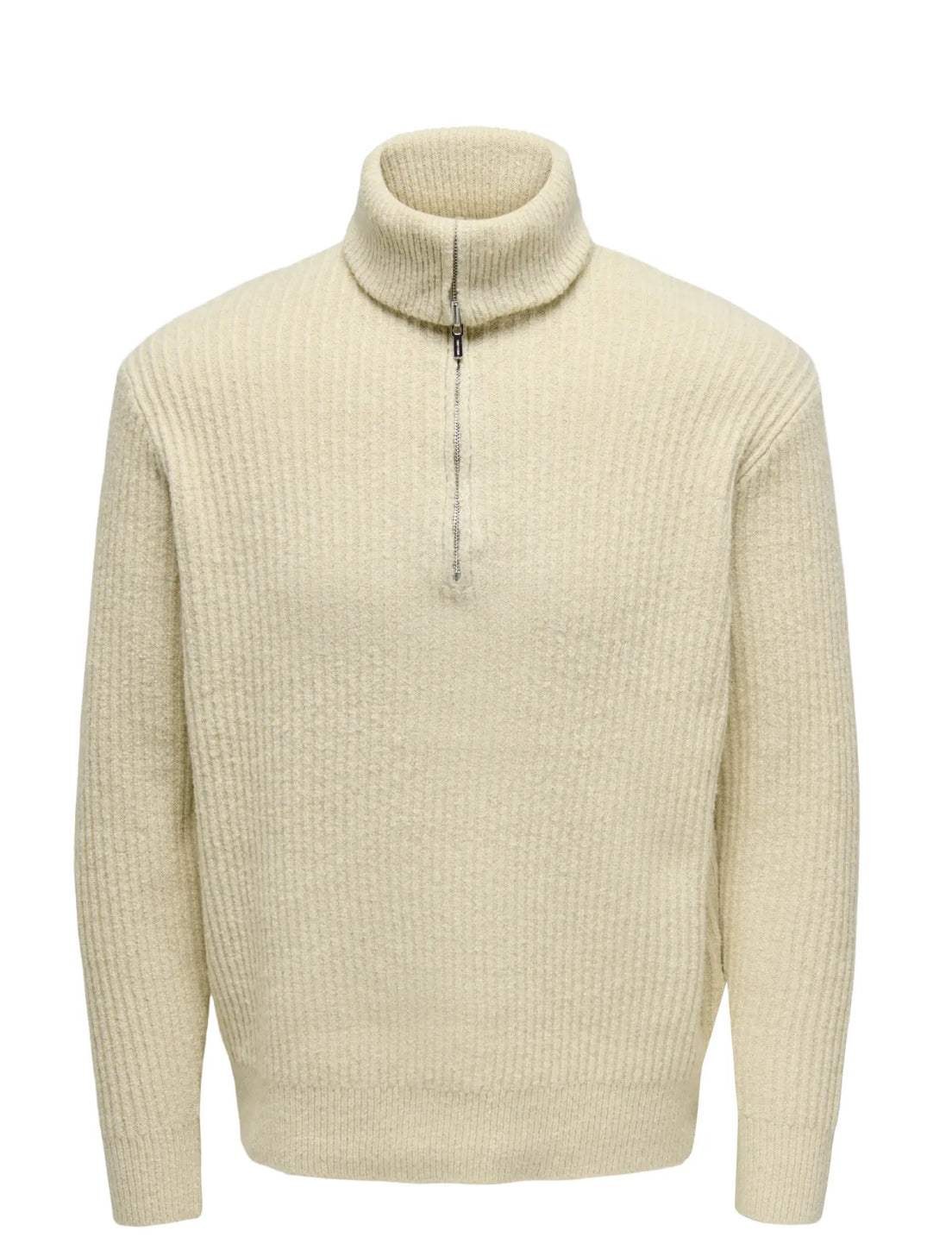 ONSFRAME RLX LS 1/2 ZIP HIGH NECK KNIT