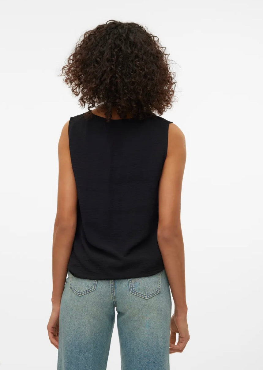VMALVA S/L V-NECK TOP WVN