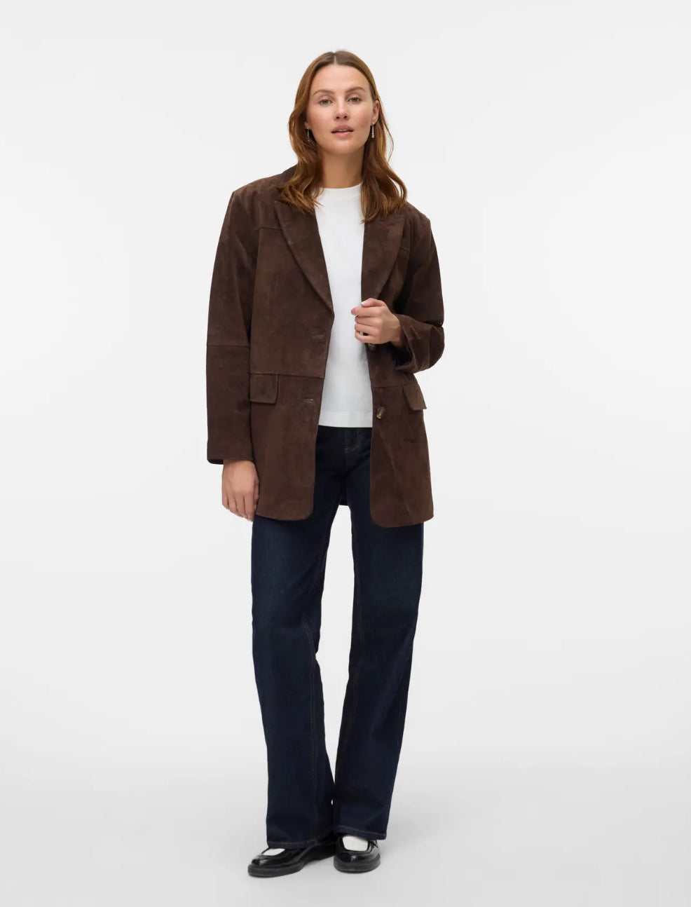 VMPERNILLE LS SUEDE JACKET
