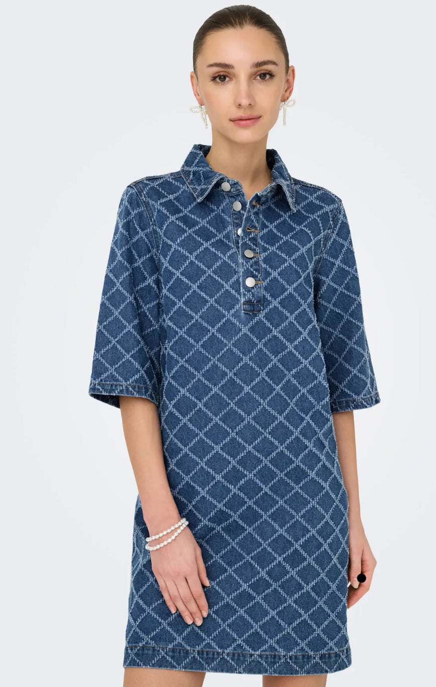 JDYBELLA-EMILIE SS DRESS DNM