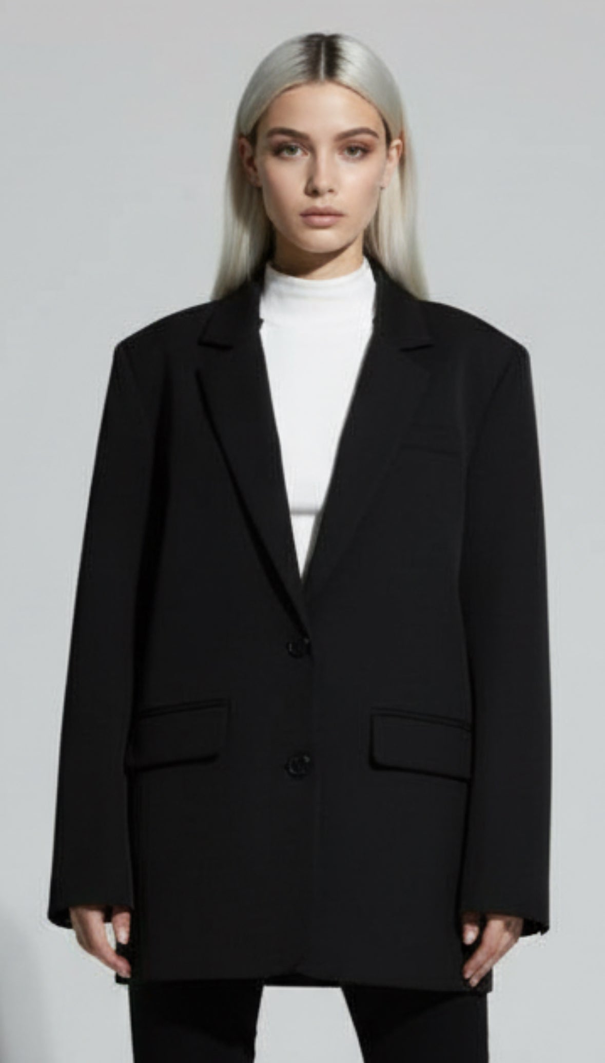 PCKAMIL LS LOOSE BLAZER