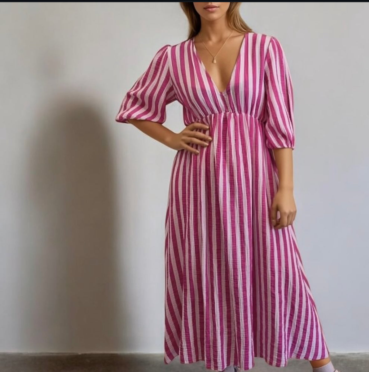 Summerdress Jörlevik Randig