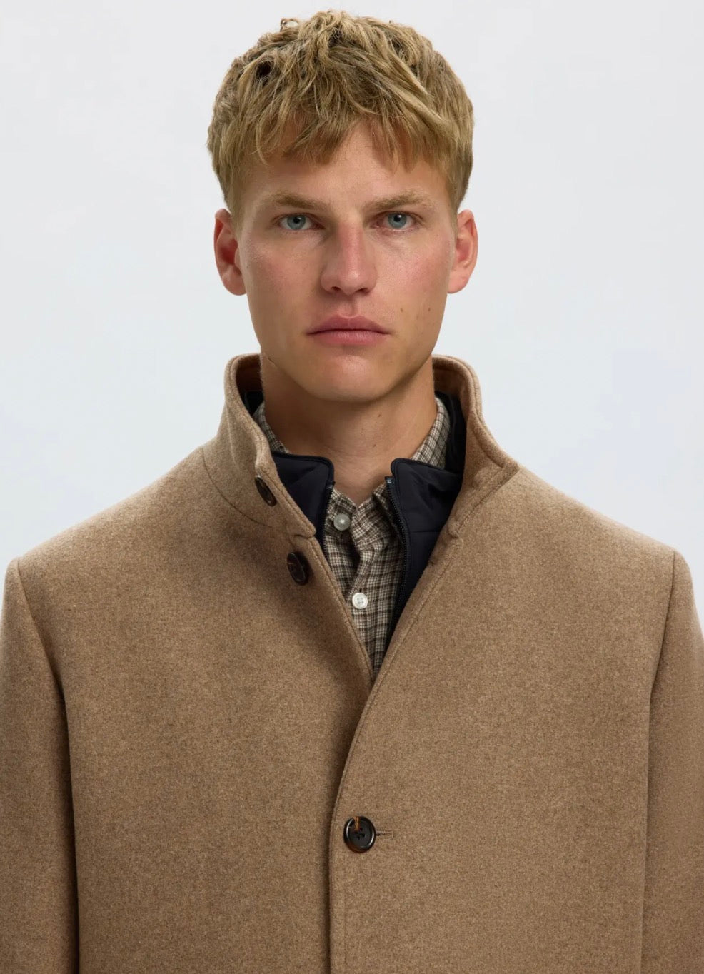 SLMRAINAR WOOL BLEND COAT