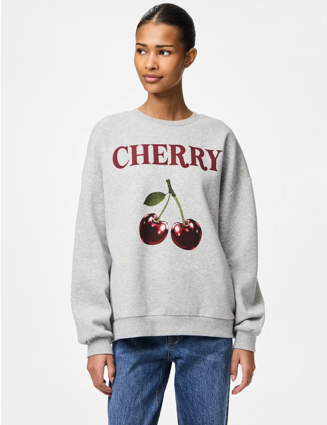 PCFORINA LS O-NECK SWEAT JRS