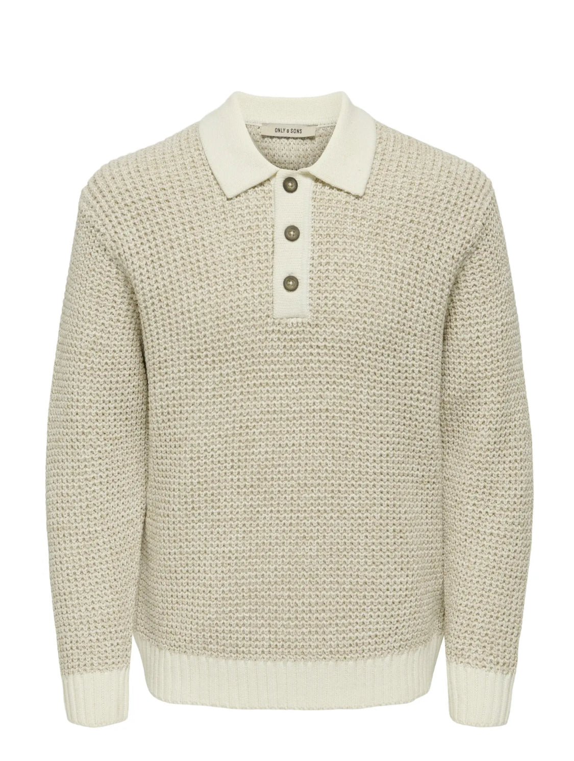 ONSALF RLX STRUCTURE POLO KNIT