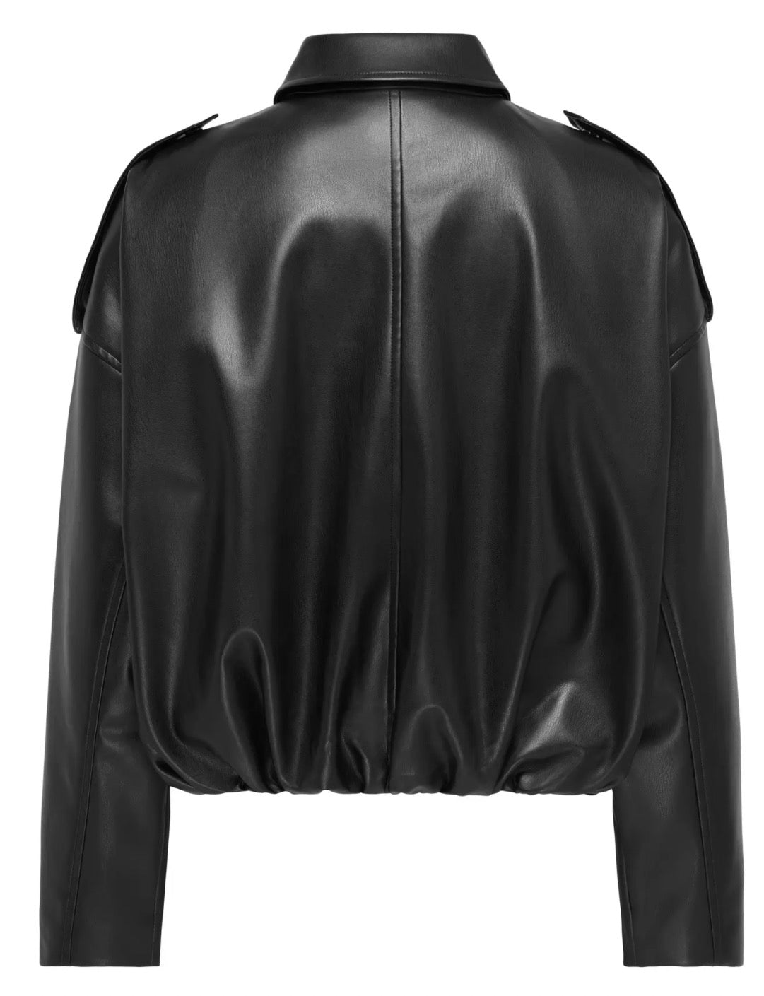 ONLMOON-NELI L/S FAUX LEATHER BOMBER