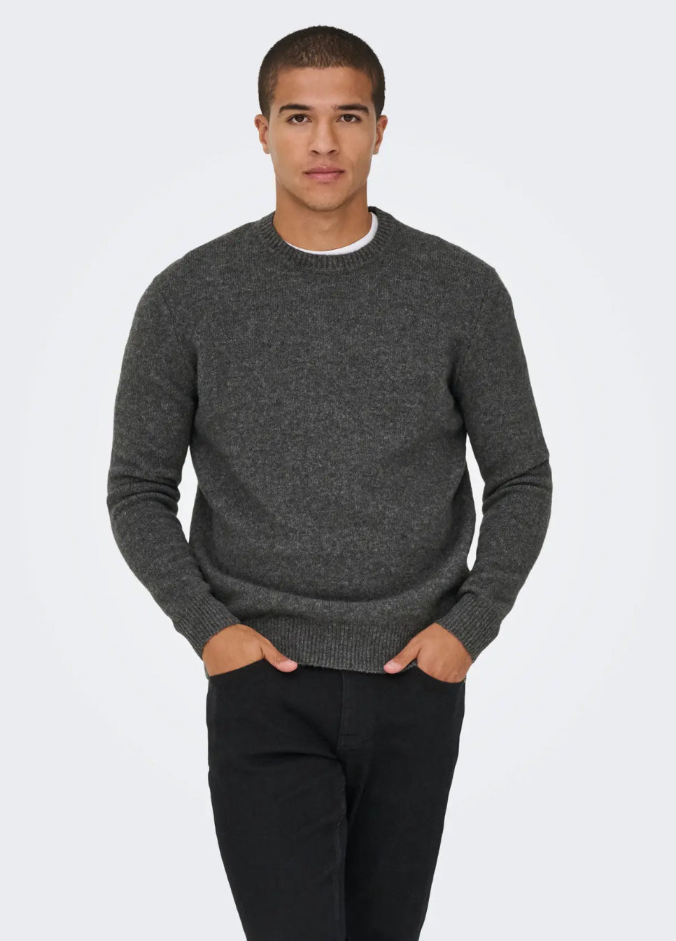 ONSRAY REG LS CREW KNIT FRML