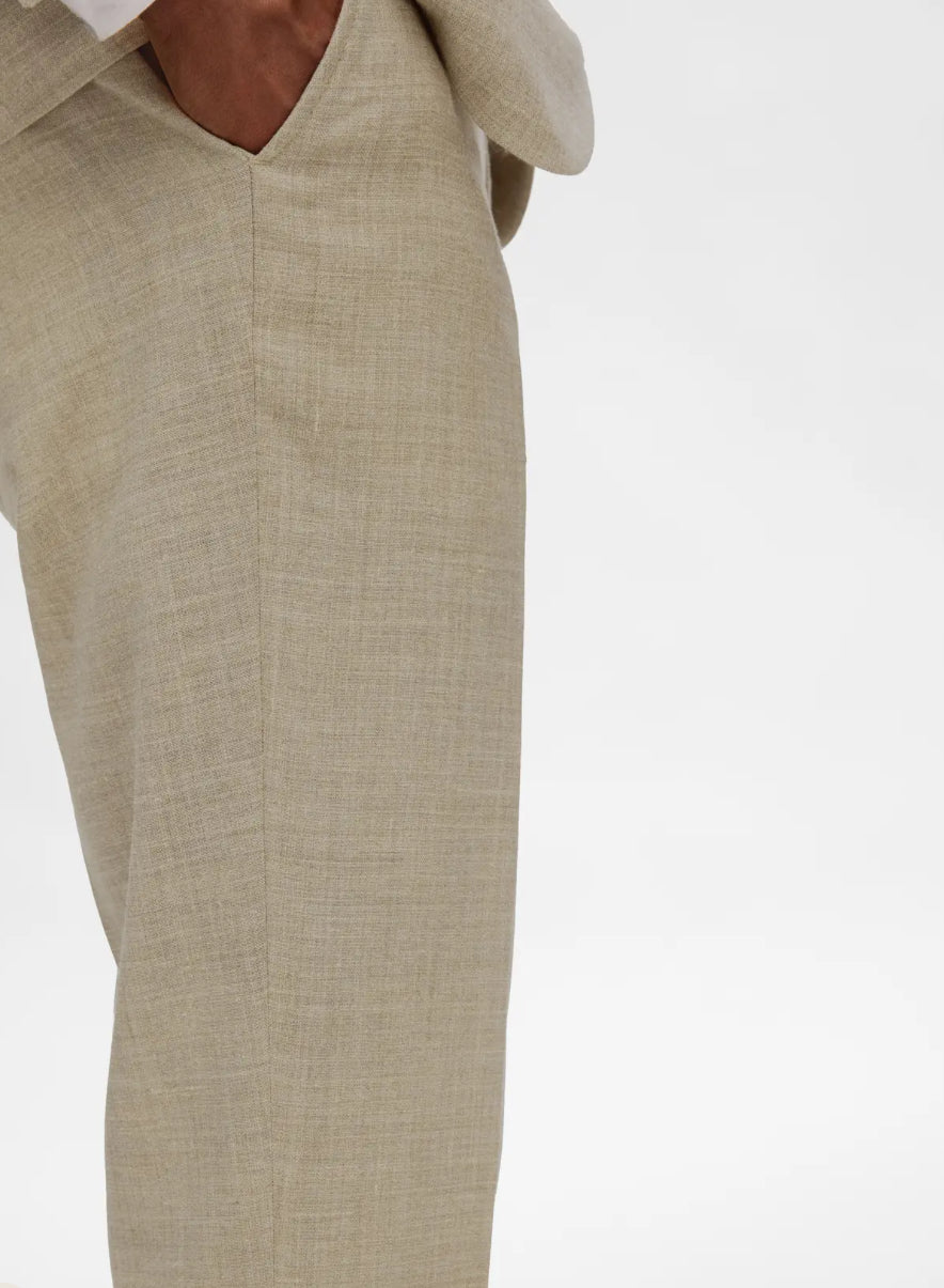 SLHSLIM-OASIS LINEN TRS